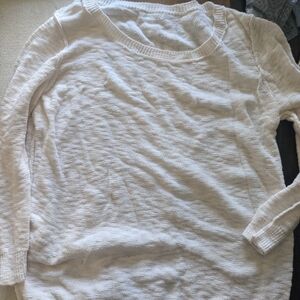 White Light Weight Sweater